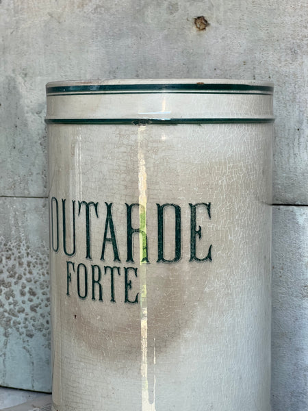 Vintage French Mustard Pot