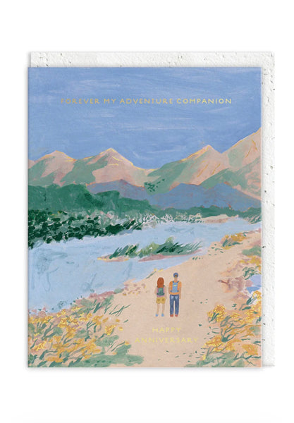 Adventure Companion Plantable Anniversary Card