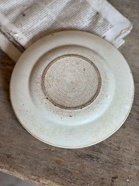 Crisp Ironstone Dish