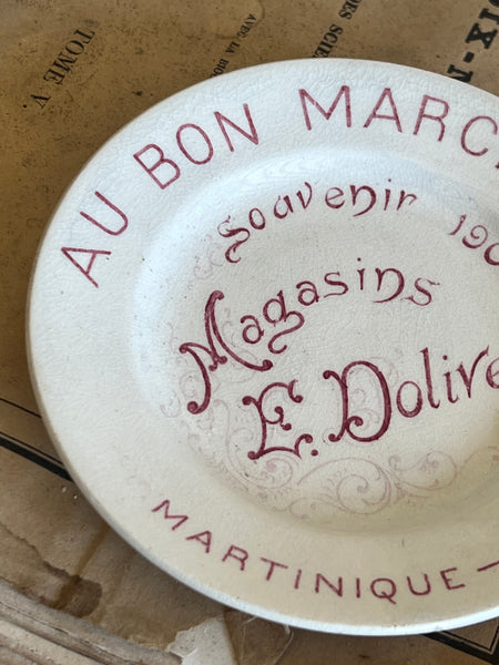 Bon Marché souvenir plate 1903