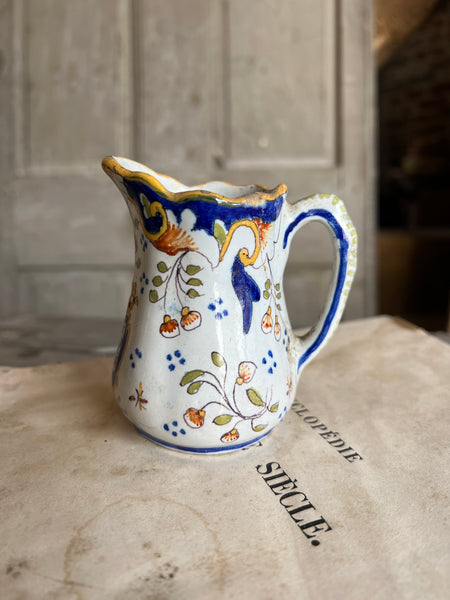 French Hand Painted Jug