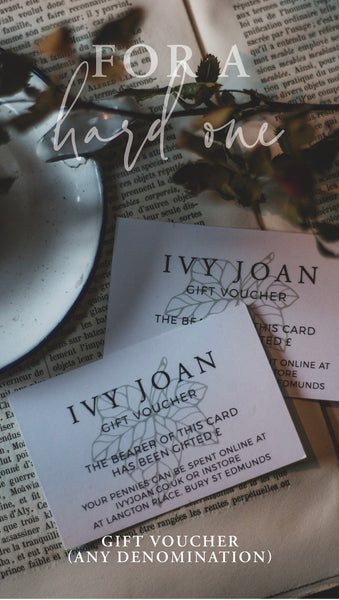 Ivy Joan Gift Vouchers