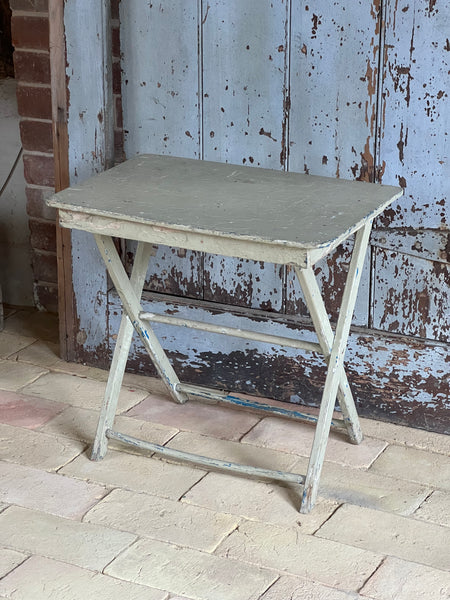 Beautiful Small Chippy Paint French Table