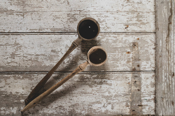 Vintage French Olive Spoons