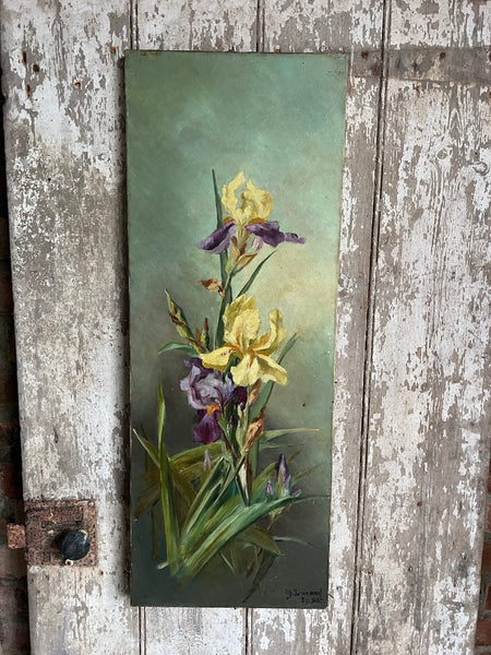 Stunning Floral Oil on Canvas