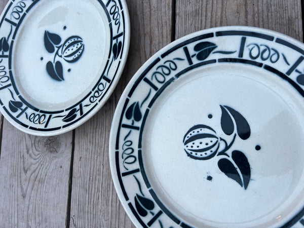 Beautiful French Vintage Plates