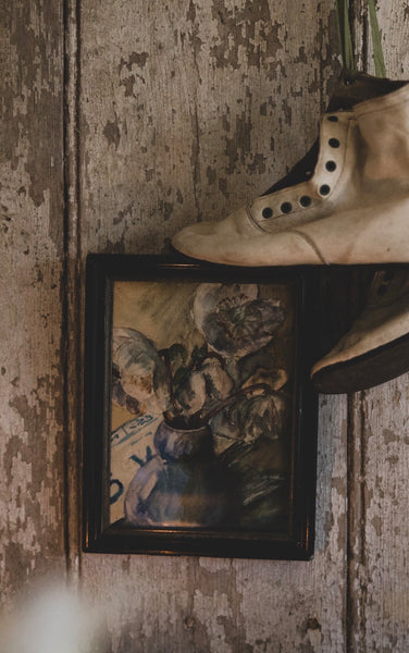 Beautiful Framed French Floral Painting