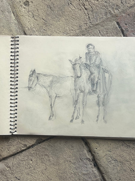Sweet Vintage French Sketchbook