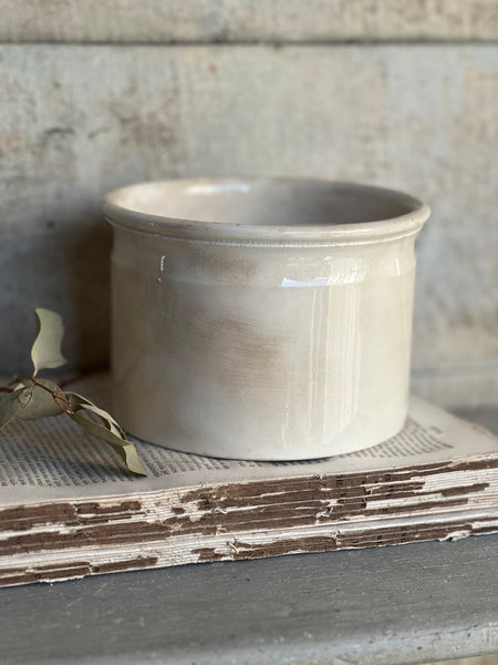 Antique Large French Wide Jar