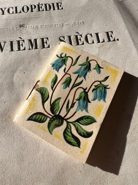 Mini 1954 Vintage Floral Agenda