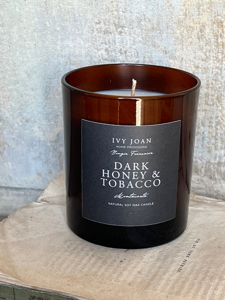Bougie Française - Dark Honey & Tobacco - Montmartre