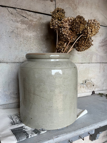 Large French Stoneware Jar