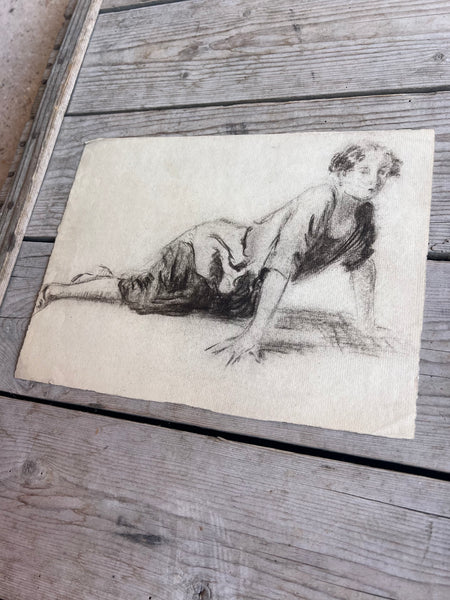 Haunting Charcoal by Emile Handre