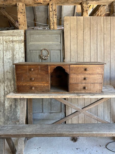 Vintage Cubby Display