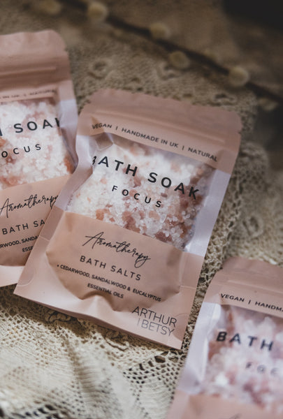 Arthur Betsy
Aromatherapy bath salts - Focus - 70g