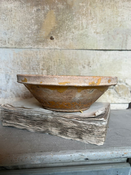 Antique Earthenware Bowl from Provence