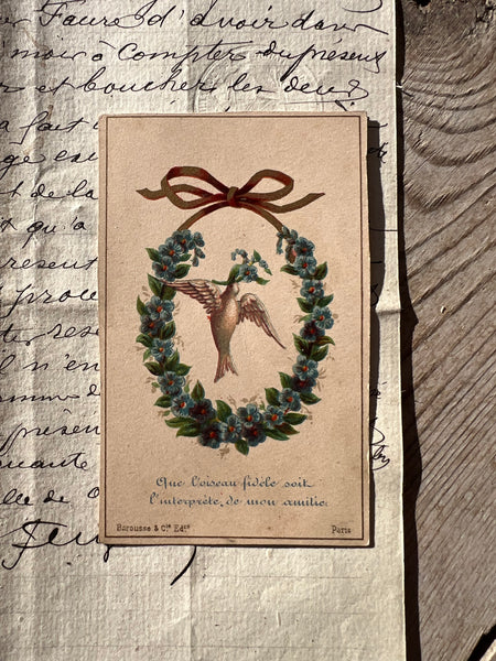 1887 Sweet French Card