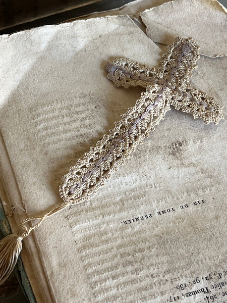 Beautiful French Lace Cross