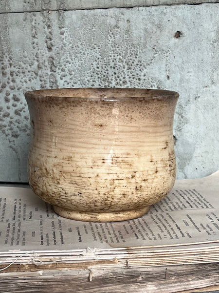Beautiful Crazed Buttery Cup