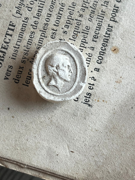 Mini Vintage Plaster Coin