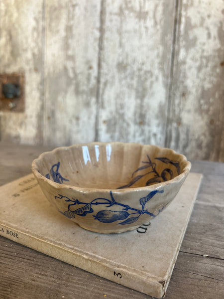 French Buttery Transferware Bowl