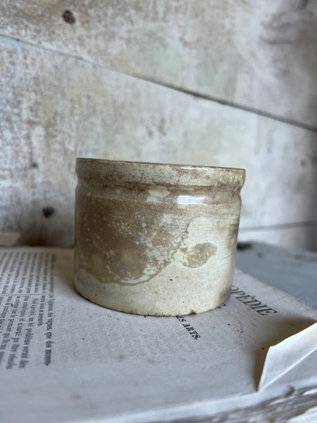 Antique French Wide Jar