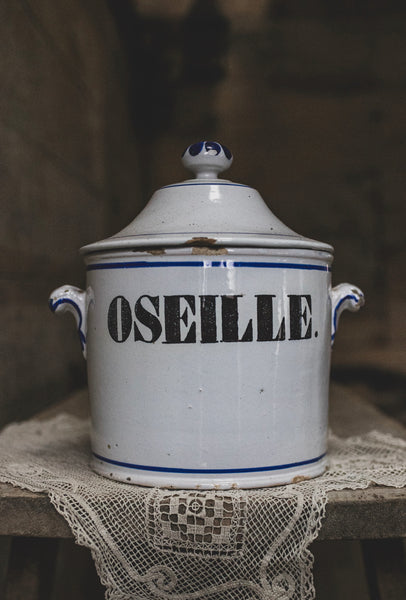 Large Vintage Sorrel Apothecary Jar