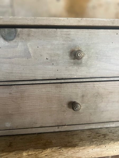 Vintage French Bank of Drawers