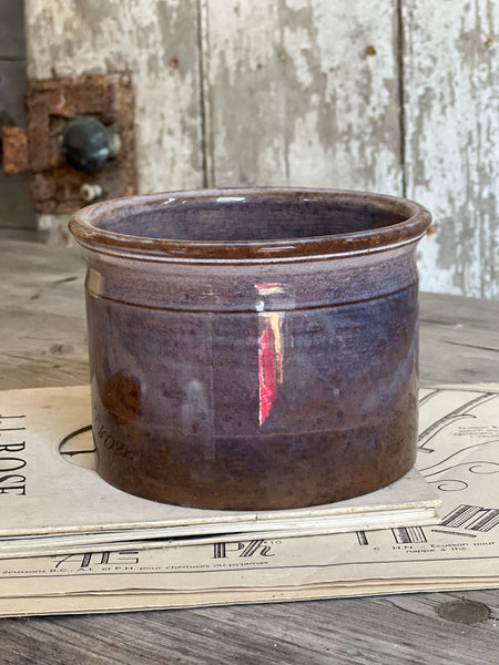 Digoin Antique Confiture Pot
