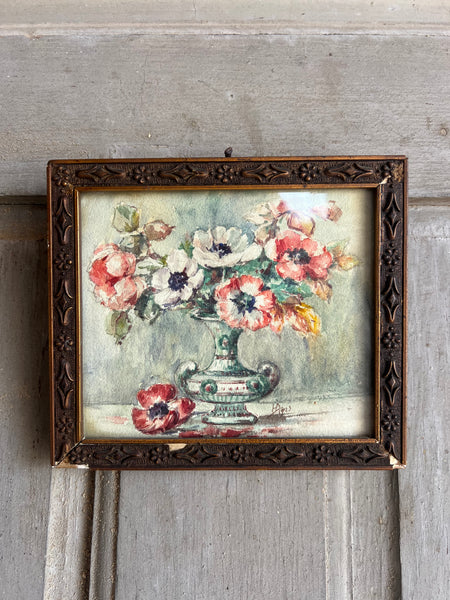 Sweet French Watercolour Painting