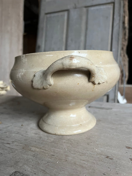 Crazed Vintage French Soupiere