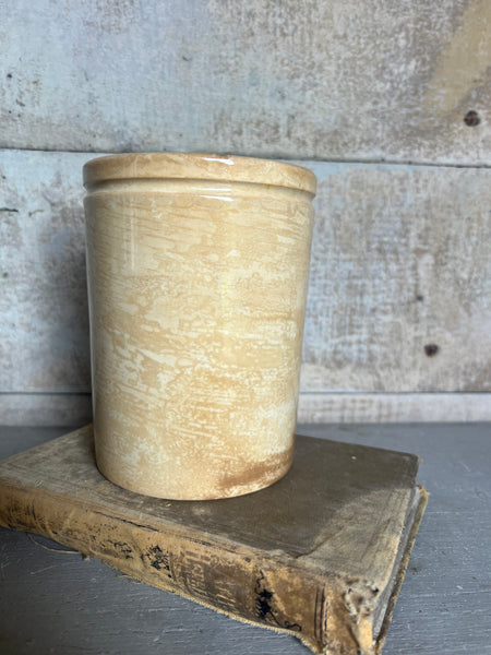Buttery Antique Confiture Pot