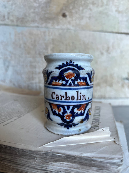 Small Vintage Apothecary Jar