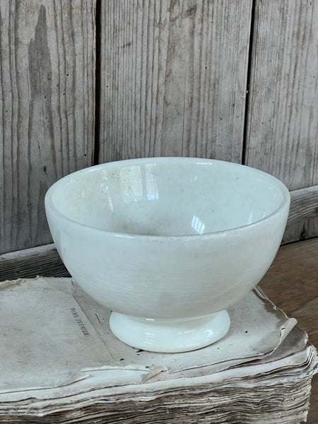 Plain French Cafe au Lait bowl Crazed
