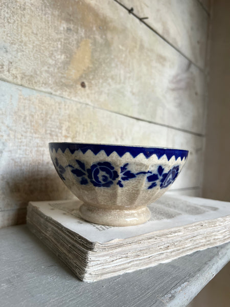 French Transferware Cafe au Lait bowl