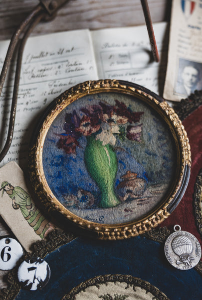 Sweet French Watercolour Painting