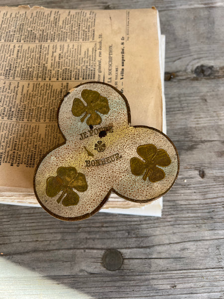 Vintage French Clover Box