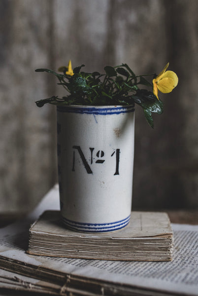 Vintage French Archer Mug