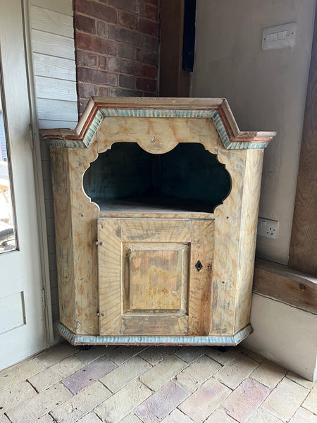 Antique Swedish Corner Unit