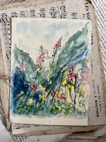 Beautiful little Watercolour Painting