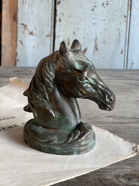 Vintage French Horses Head