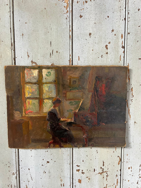 Antique French Study