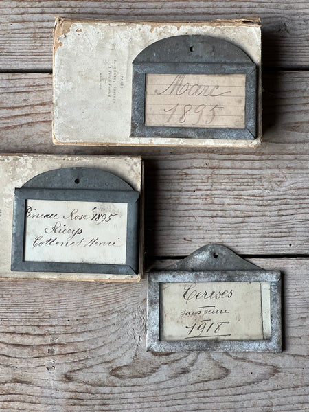 Vintage French Wine Tags
