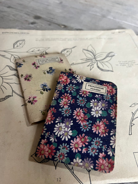 Miniature Fabric French Books for Styling