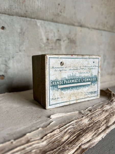 Vintage French Pharmacy Box