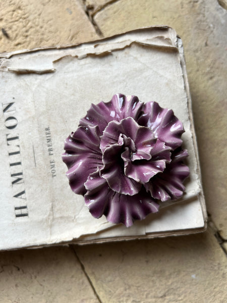 Vintage Clay Flower