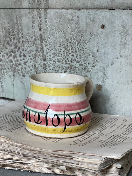 Vintage Crazed Penelope Cup