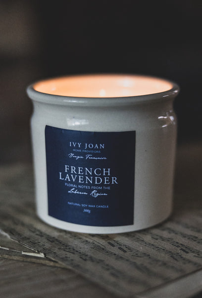 Bougie Française - French Lavender - Luberon Region