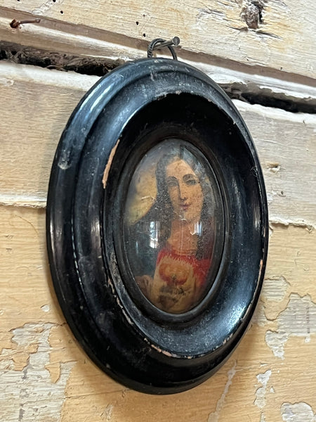 Rustic Vintage Religious Picture 1881