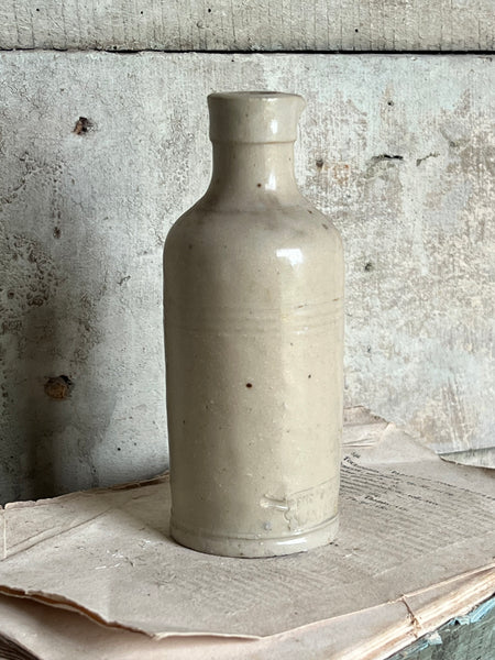 French Stoneware Bottle